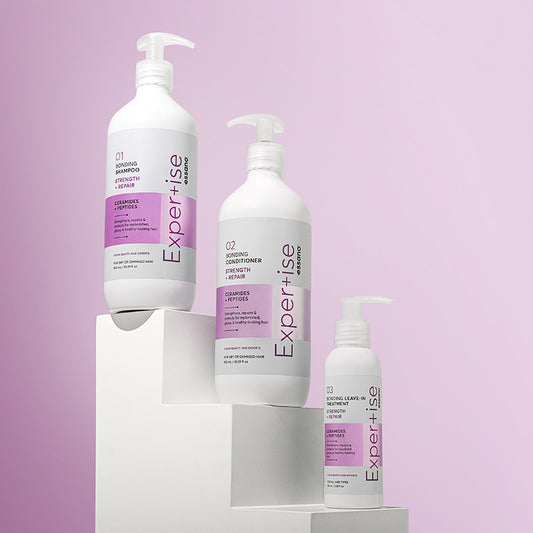 Tame Your Mane: Say Goodbye to Dryness, Flyaways, and Split Ends with essano Exper+ise Strength & Repair