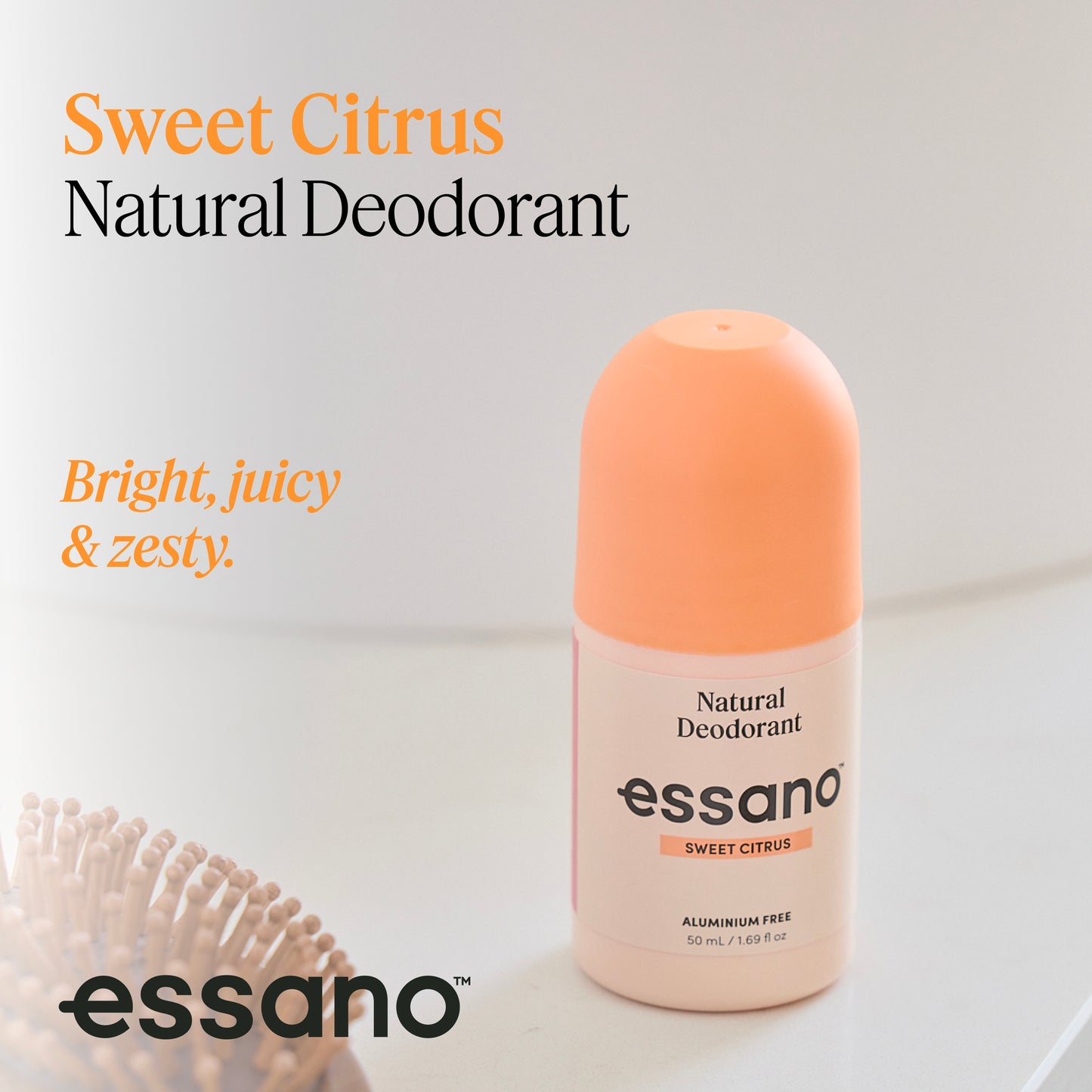 Sweet Citrus Natural Deodorant Roll On